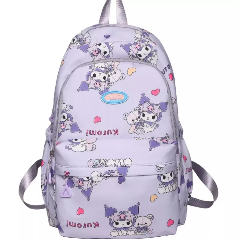 Sanrio New Hello Kitty Student Schoolbag Melody Cute Cartoon Large Capacity Waterproof Lightweight Jade Hanging Dog Backpack