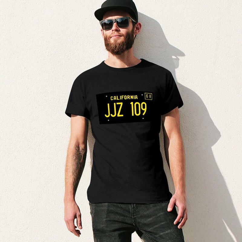 T-shirt Bullitt-Mustang chłopcy nadruk zwierzęta vintage zwykłe koszulki męskie