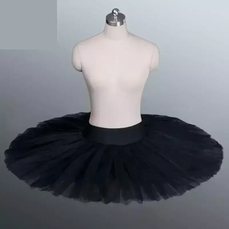 Professional Platter Tutu Black White Red Ballet Dance Costume For Women Tutu Ballet Adult Ballet Dance Skirt With Underwear