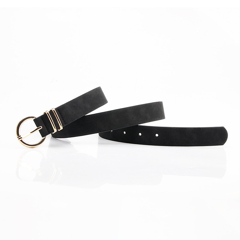 Alloy Pin Buckle Belt Clothing with Jeans Belts for Women 2022 New Ladies Belt Simple Versatile