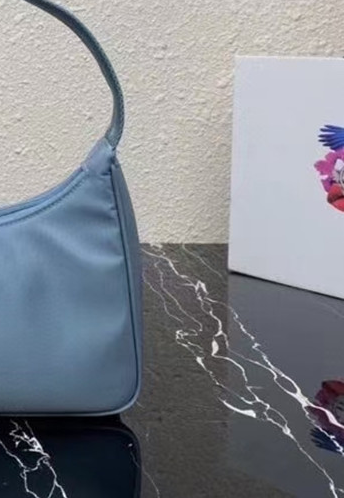 Женская сумка 23 дюйма, Новая высококачественная Роскошная маленькая квадратная нейлоновая сумка-мессенджер с полумесяцем, модная сумка через плечо