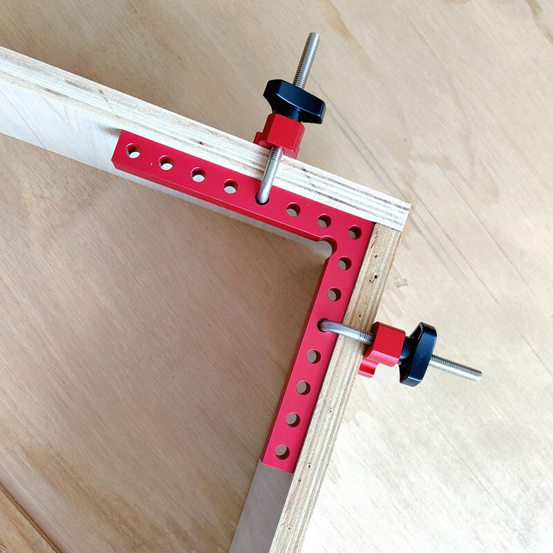 90 Degree Positioning Squares Right Angle Clamps for Woodworking Corner Clamp Carpenter Clamping Tool for Cabinets