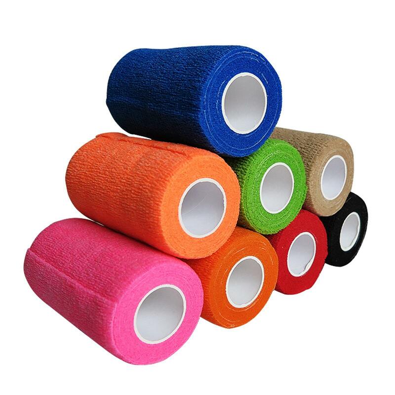 Vet Wrap Tape 4 inch Wide Elastic Non Woven Horse Leg Wrap Athletic Tape Self Adherent Wrap for Horses Cats Pet Sports Hand