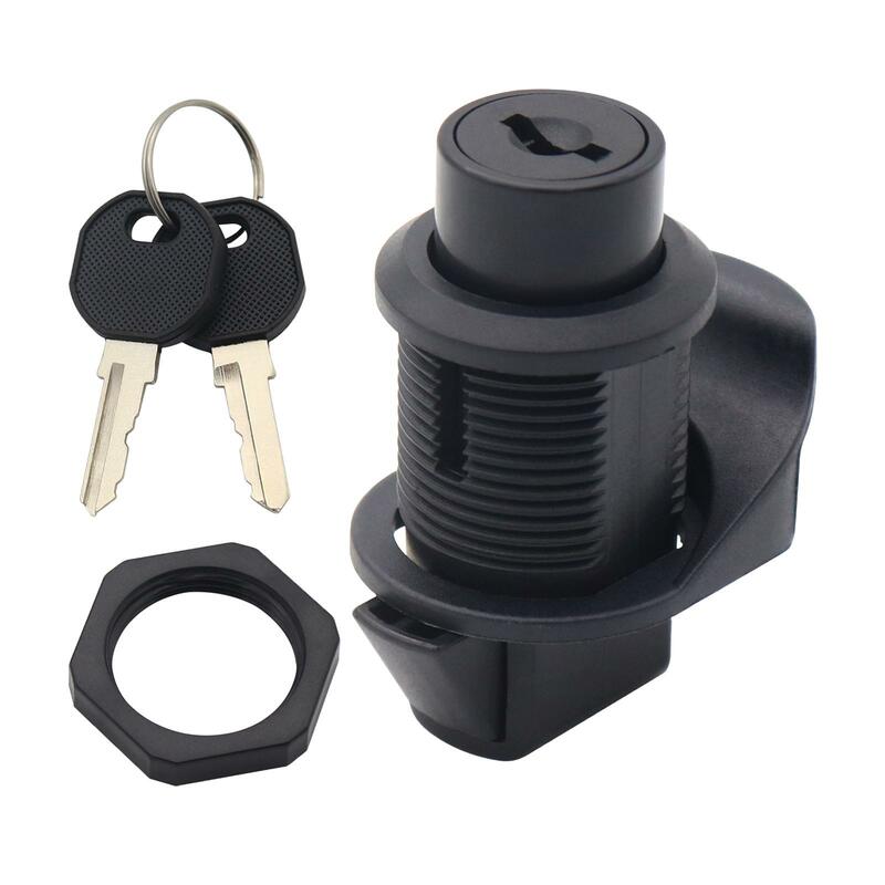 RV Paddle Entry Door Lock Latch Easy to Mount Knob Locks for Yacht Rvs