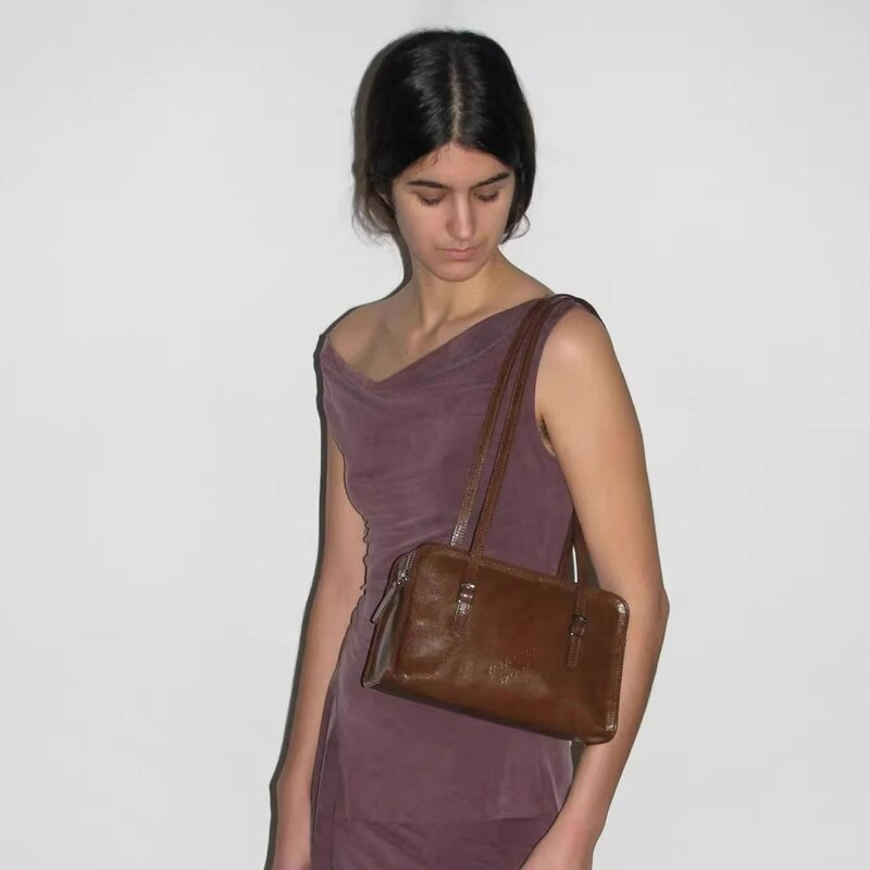 Spanische Nische Designer Marke Paloma Wolle geölt Leder Umhängetasche Palo mawool Rindsleder minimalist ische vielseitige Damen handtasche