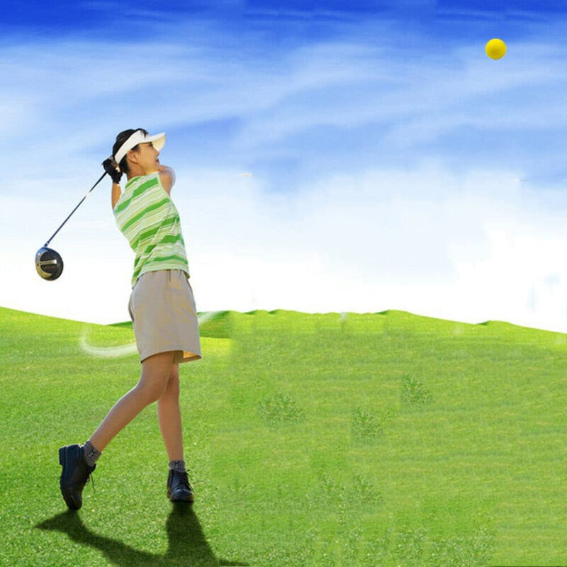 5 Cái/bộ Xốp Golf Bóng Tập, màu Golf Chuyến Bay Dài Mềm Mại Golf Trong Nhà Sân Sau Nhà Đào Tạo Màu Sắc Ngẫu Nhiên