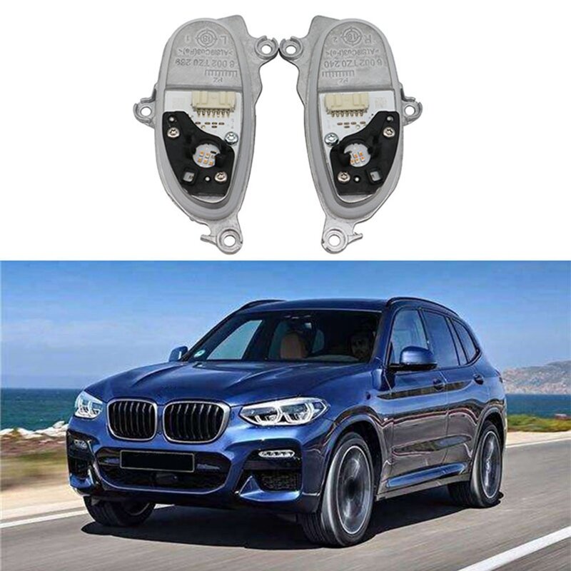 Pełna dioda LED reflektor wskaźnik sygnału moduł świetlny dla BMW X3 G01 2017-2018 7466109