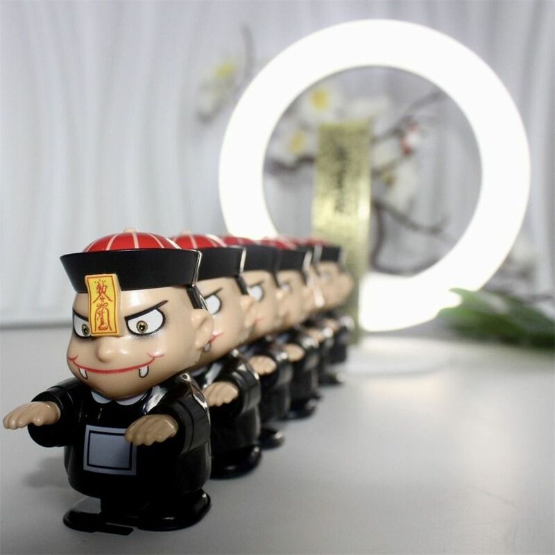Children Wind Up Toys Mini Novelty Clockwork Walking Chinese Zombie Creative Interesting Ghost Games Halloween Party Kids Gifts