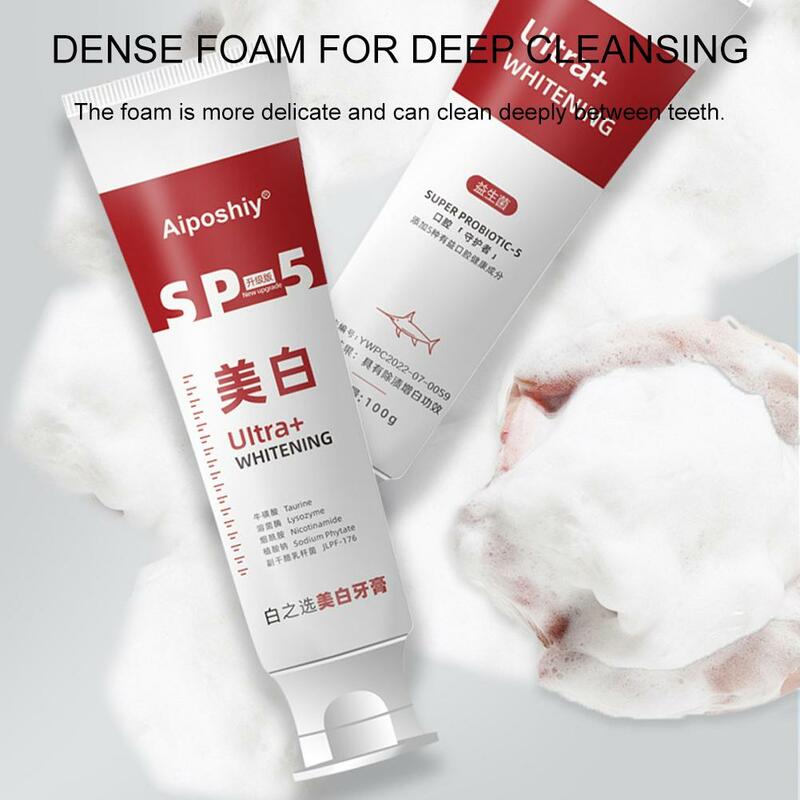 SP5 Probiotic Caries Toothpaste SP4 Whitening Repair Tooth Decay Paste Cleaner Teeth Remover Plaque Fresh Breath Oral Care