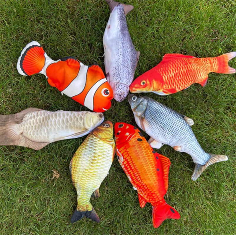 아기 전기 물고기 장난감 시뮬레이션 봉제 전기 물고기 장난감, 수면 아기 퍼즐 조기 교육