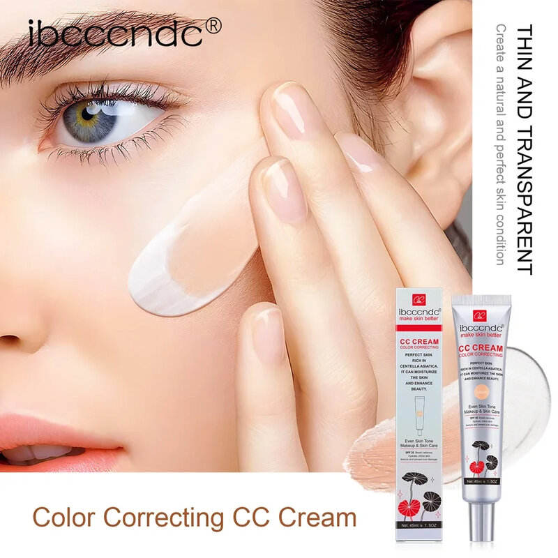 Crema per pori invisibile CC crema idratante viso opaco Prime correttore schiarente controllo dell'olio cosmetici isolanti opachi