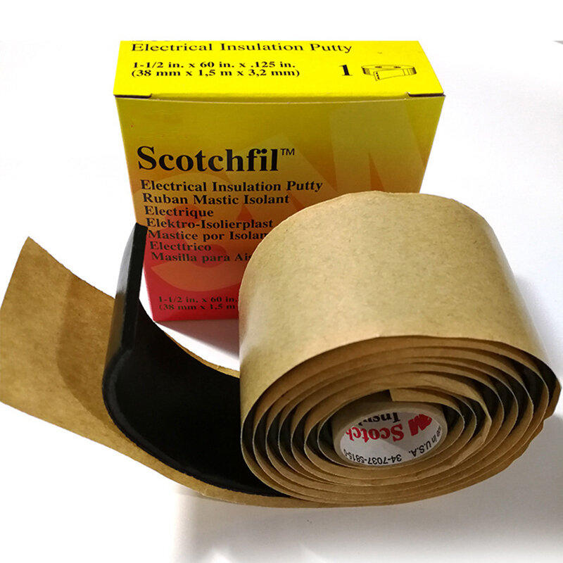 Scotch fil elektrischer Isolation spachtel 3,17mm * 38mm * 1,52 m schwarz