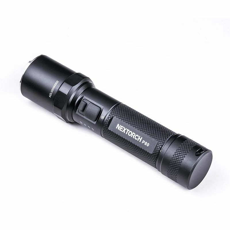 Nextorch  P80 1600 lumensRechargeable high brightnesTactical Flashlight, LED Law Enforcement Outdoor Sports Fishing Camping