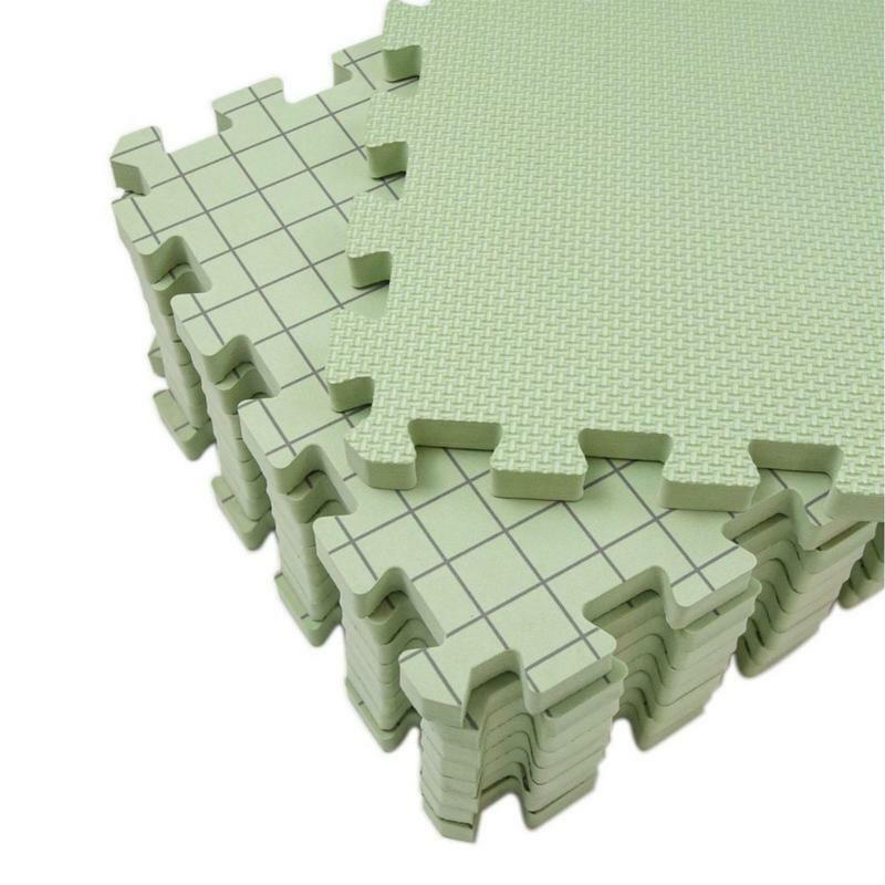 Tikar penghalang untuk merajut ekstensi papan memblokir untuk meningkatkan tata letak untuk merajut yang lebih besar 12x12 inci papan pemblokiran Crochet