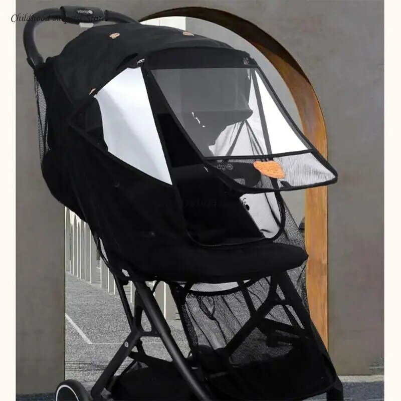 Lekka moskitiera dla niemowląt Moskitiera dla niemowląt do wózków spacerowych. 2-kolorowy Dropship