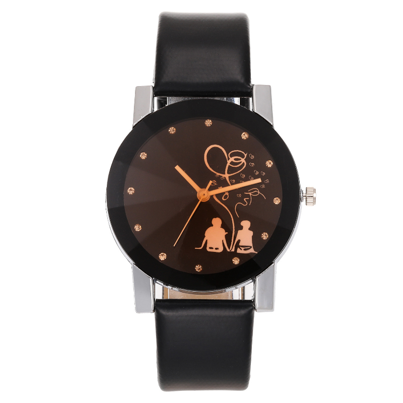 Gorąca sprzedaż moda Casual zegarek dla par mężczyźni kobiety zegarki skórzany pasek analogowe zegarki kwarcowe Relogio Feminino Reloj Mujer