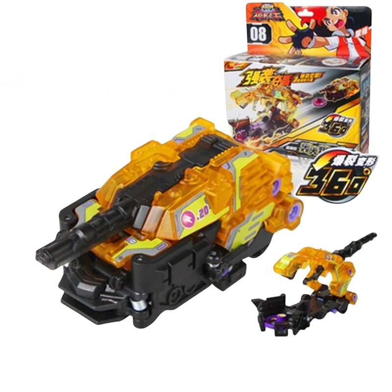 Screechers 1 Wild Explosion Speed Fly Deformation Car Beast Attack Action Figures Capture Flip Transformation Children Toys