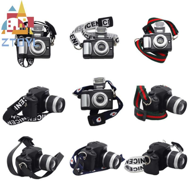 Hot Sale 1PC Doll Toys Camera Mini Simulation Cameras for Dolls House Decoration Accessory