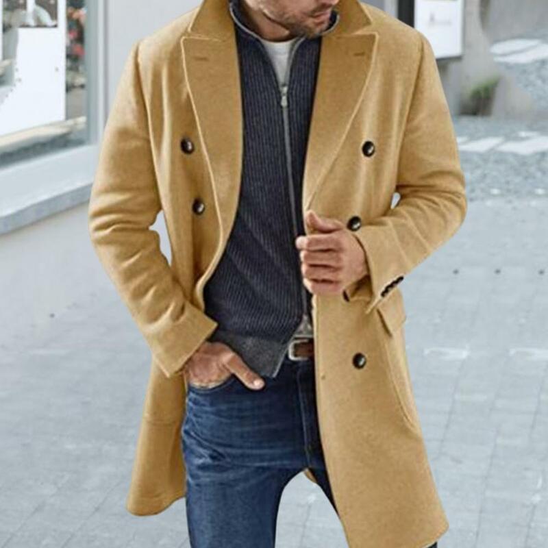 Официальное пальто с лацканами для женщин, модное пальто с лацканами и воротником, универсальная теплая Стильная мужская куртка для осени и зимы, для джинсов