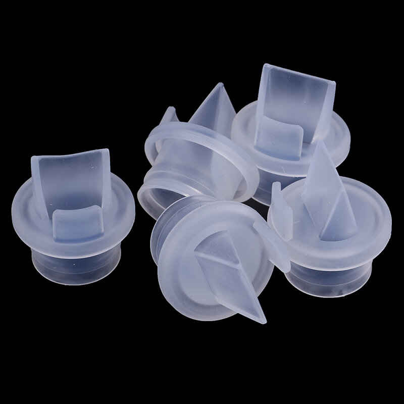 1/5 pces backflow proteção da bomba de mama acessório duckbill válvula para manual/bombas de mama elétricas