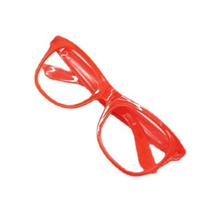 652F カラフルなメガネコスプレ衣装新年パーティー小道具プラスチックメガネフレーム
