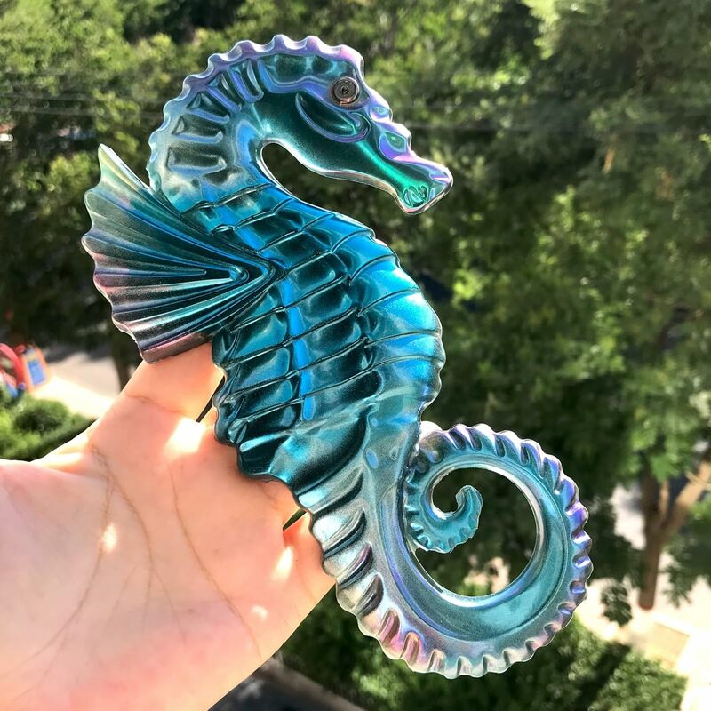 Seahorse Epoxy Resin Molds, Large Animals Silicone Resin Molds, Halloween Decor Mold for Wall Hanging, Home Decoration, Christma