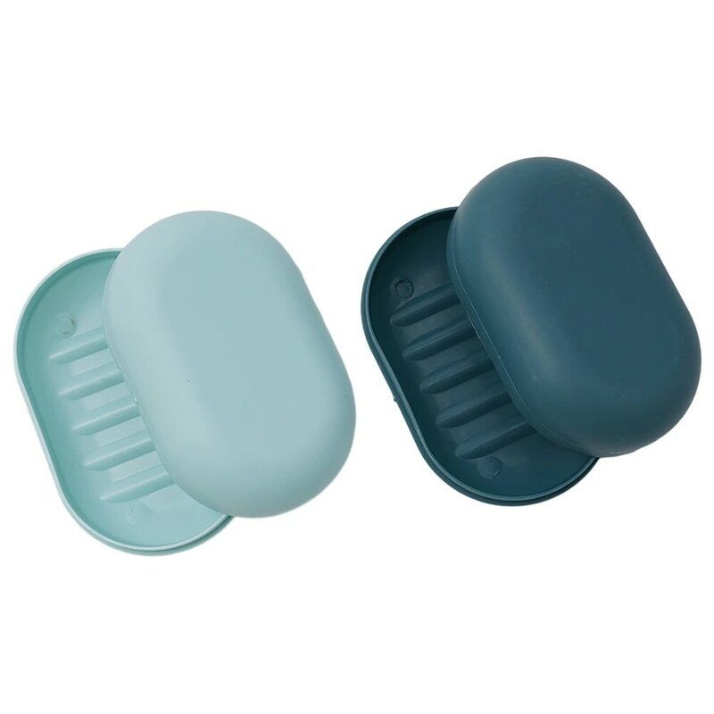 Bathroom Soap Dish PP Material Portable Sealed Shower Travel With Lid 1 PCS 11.2*7.5*3.8 Case Holder Container