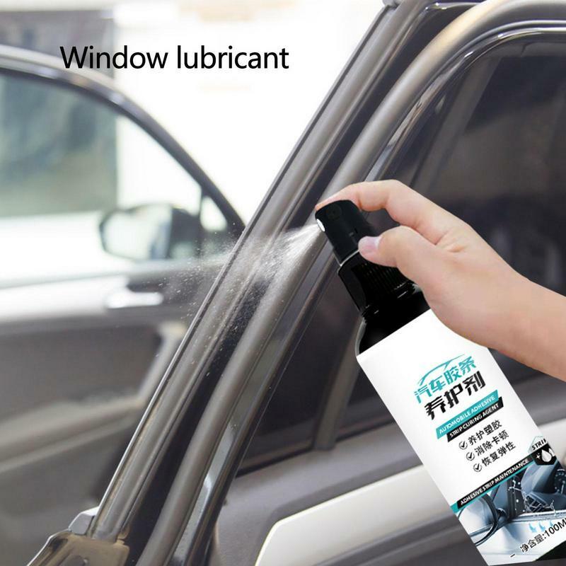 Uszczelniająca odżywka 100ML do pojazdów przycina odporne na warunki atmosferyczne uszczelnienie odmładzające gumowy produkty do pielęgnacji samochodowy do bagażnika