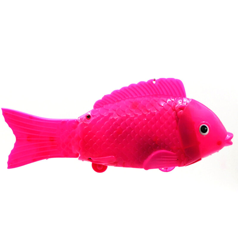 Juguete de pez eléctrico brillante, columpio educativo, bonito y duradero, regalo para niños