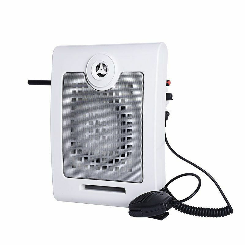 Altavoz walkie-talkie, amplificador de alta potencia, micrófono de auriculares de cocina, altavoz inalámbrico para la escuela, restaurante, restaurante