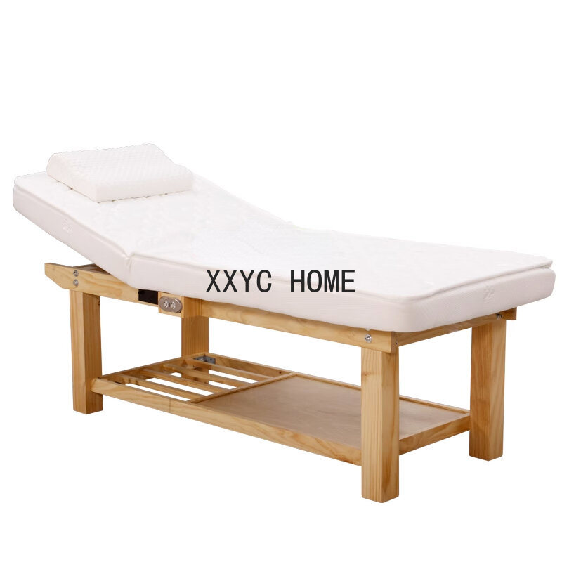 Кровать для лица из массива дерева, латекса, хлопка, специальная физиотерапия