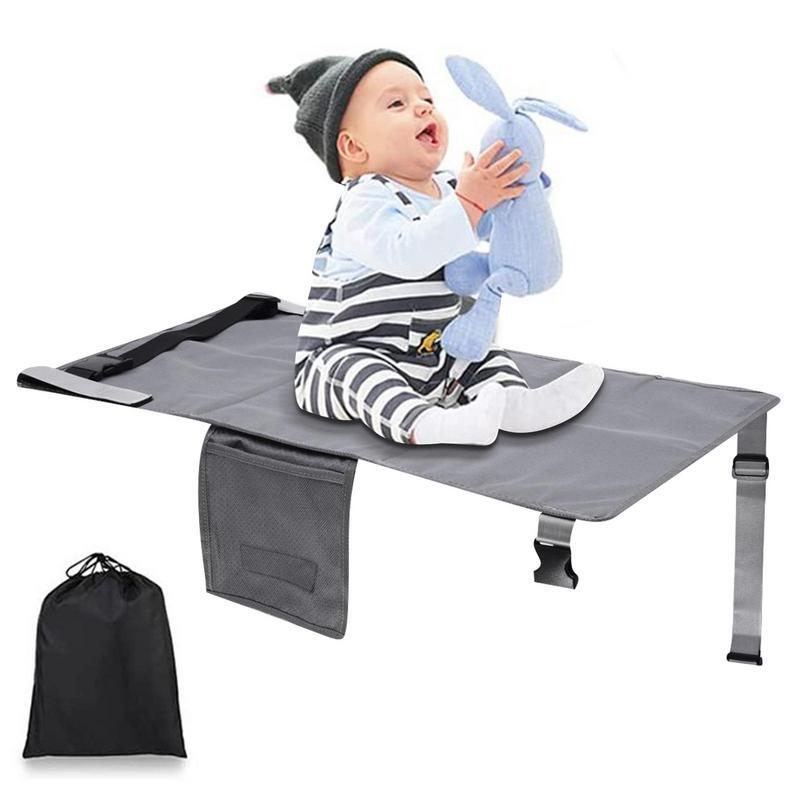 Kids Airplane Bed Travel Pé Resto para Voos de Avião, Baby Travel Essentials, Compacto e Portátil, Seat Extender