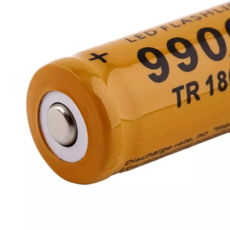 Recarregável Lithium-ion Battery, Lanterna LED Shaaver, Alta Qualidade, 18650, 3.7V, 9900MAH, Novo Tipo, Frete Grátis
