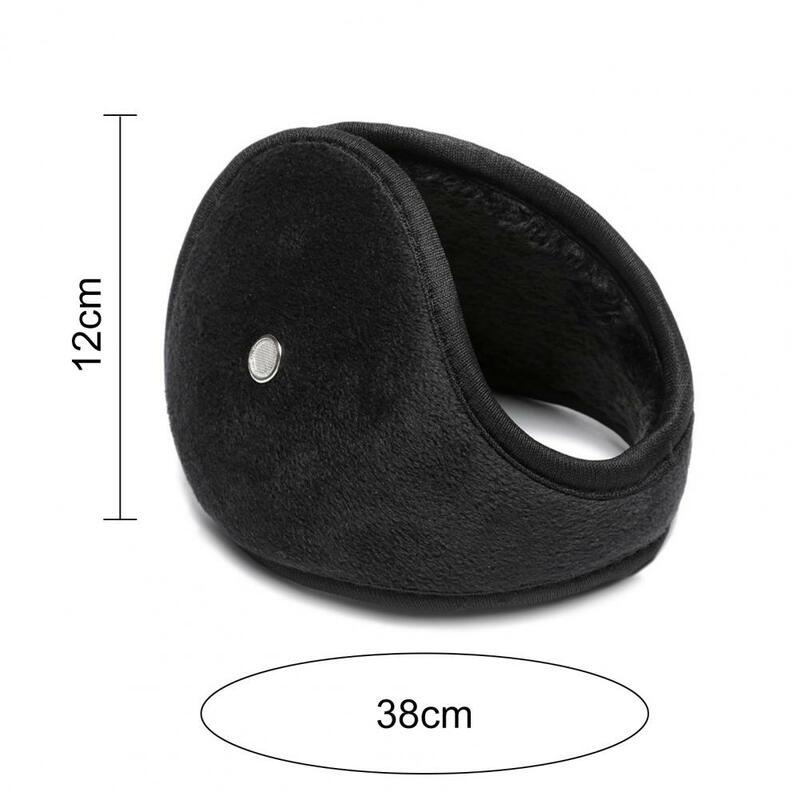Winter Warm Earmuffs Solid Color Ultra-Thick Outdoor Plush Ear Covers