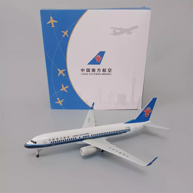 Модель самолета из металлического сплава, 20 см, China South, Боинг 737 B737 Airlines