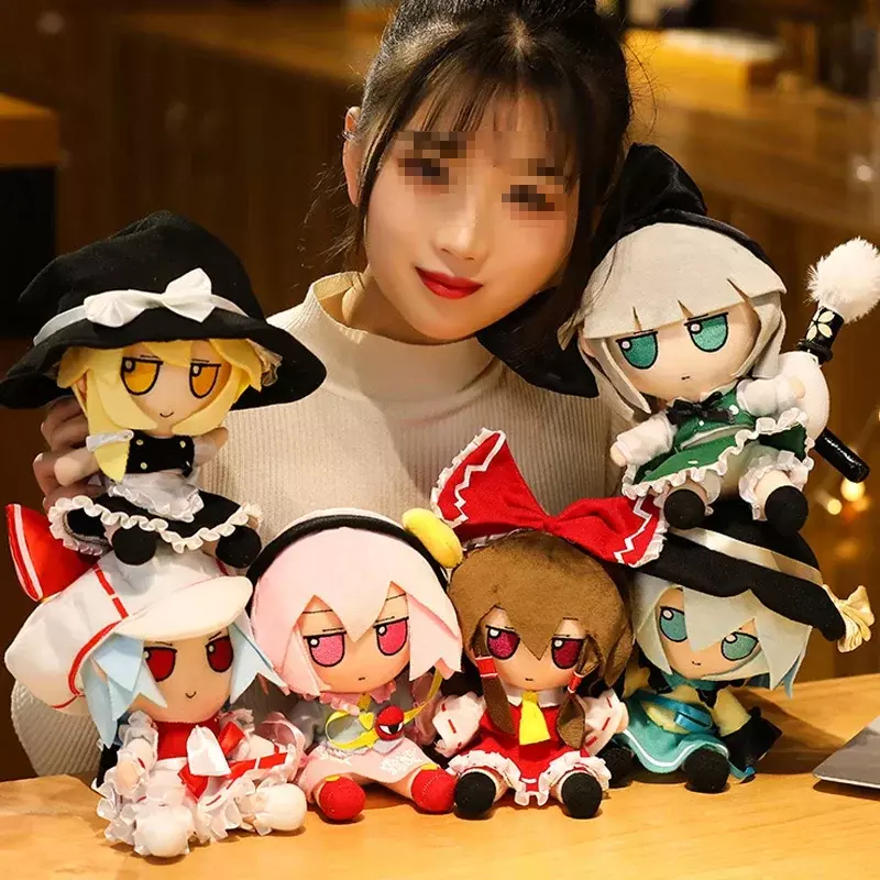 TouHou mainan mewah proyek asap boneka Lolita bersegel klub boneka tokoh Plushie Reimu Komeiji Koishi Saigyouji yuiko hadiah