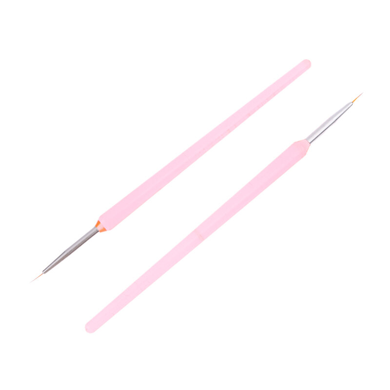 3pcs/Set French Stripe Nail Art Line Painting Pen 3D Tips Manicure slim Line Drawing Pen UV Gel Brushes Painting Tools