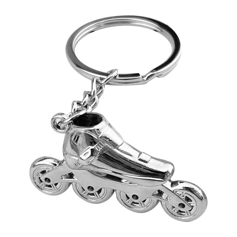 Porte-clés de patin à roulettes en alliage de zinc pour hommes, cadeau de patinage, cadeau