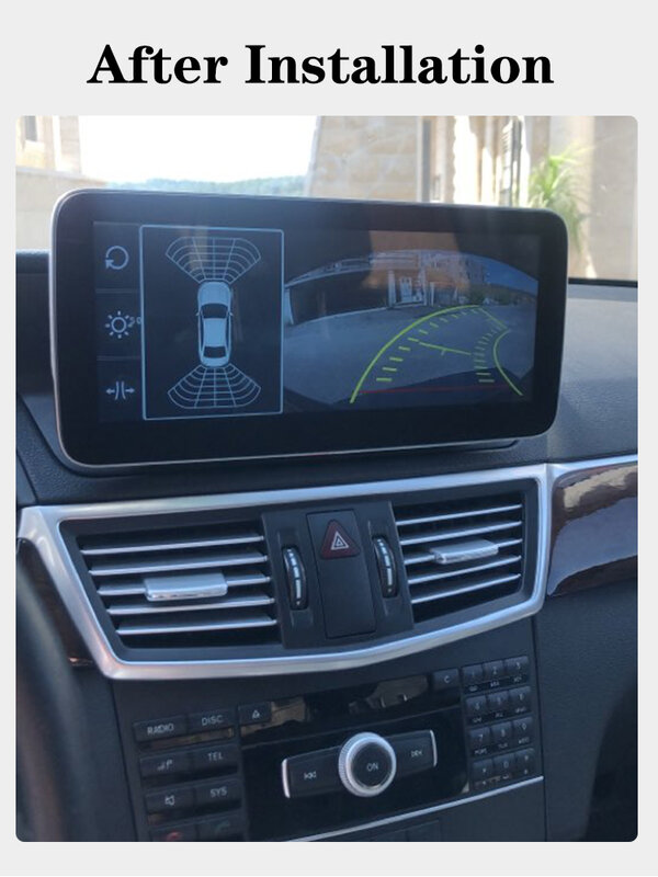 Bonroad 10.25" Linux Wireless Apple Carply Android Auto For Mercedes Benz E Class  Mercedes W212 2009-2016 Autoradio Carplay