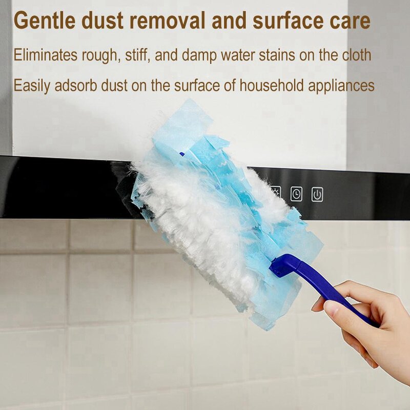 Cepillo de limpieza electrostático absorbente para el hogar, limpiador de polvo, removedor para ventana de coche