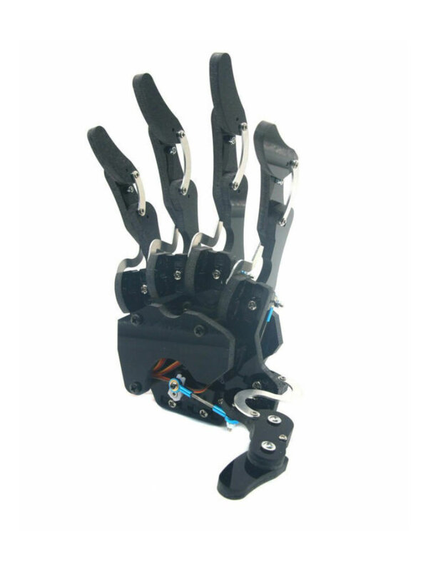 5 dof Roboter Hand rechts/links Servos Finger klammern Klauen greifer mechanische Hand für Himbeere für Arduino Roboter DIY Kit