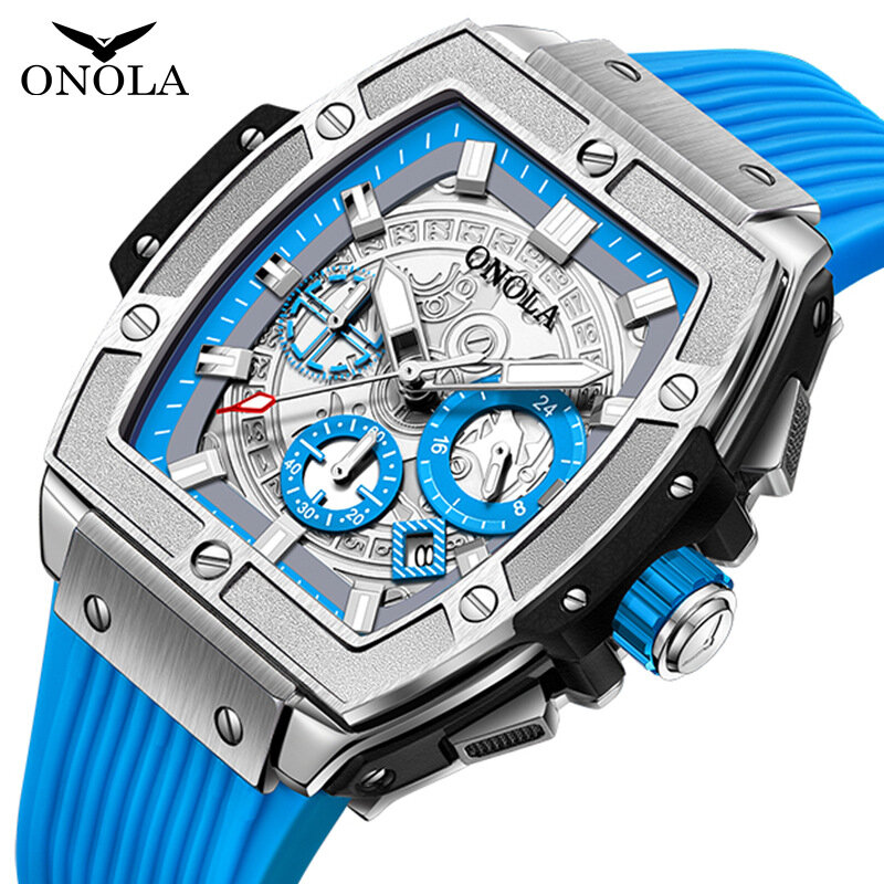 Orologi da uomo Top Brand ONOLA Luxury Fashion & Casual Business orologio al quarzo data orologio da polso impermeabile Hodinky Relogio Masculino