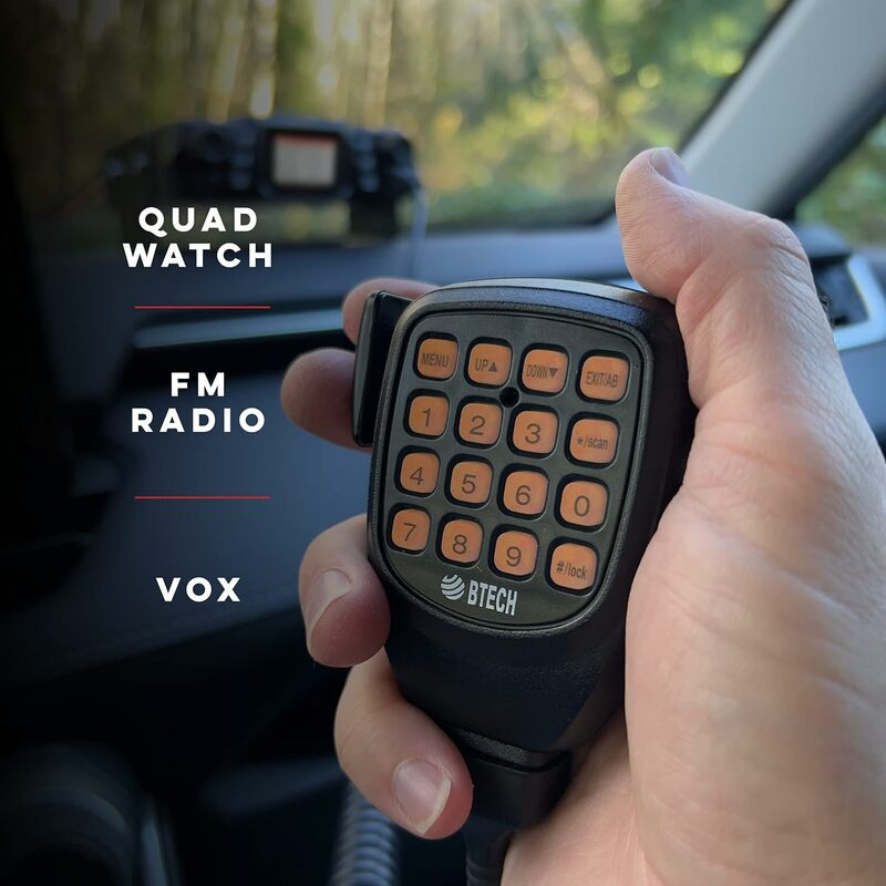 UV-50X2 btech (รุ่นที่สอง) มือถือ50วัตต์ฐานดูอัลแบนด์วิทยุมือถือ: VHF, UHF สมัครเล่น (แฮม)