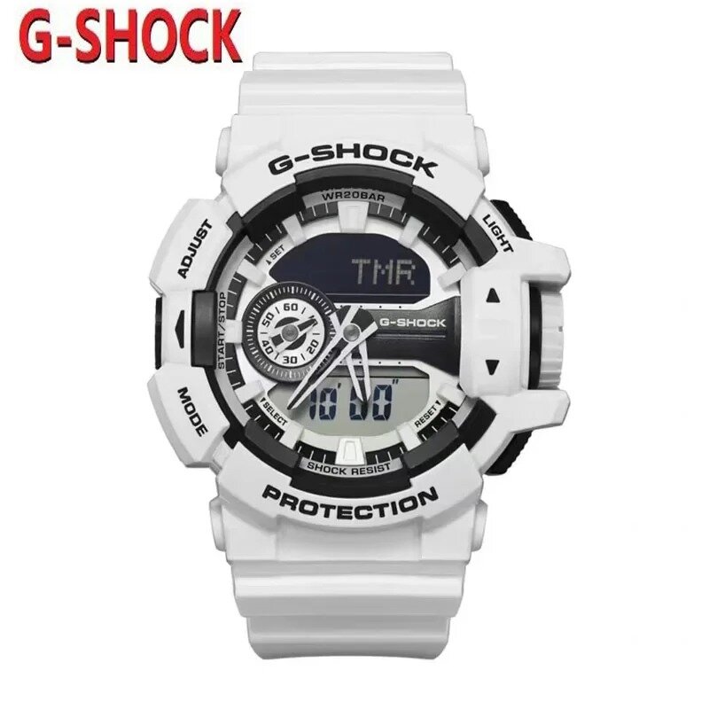 G-shock多機能クォーツ時計,耐衝撃性,発光ダイヤル,デュアルディスプレイ,アウトドアスポーツ,新しいファッション,GA-400シリーズ