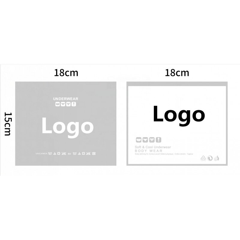 Kunden spezifisches Produkt 、 benutzer definierte Logo-Verpackungs tasche Poly-Reiß verschluss tasche Druckverschluss-Plastiktüte matt