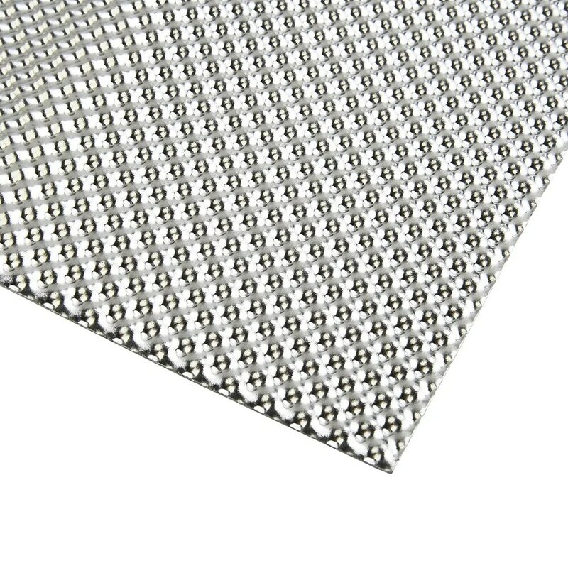 2024 Hot Sale Embossed Aluminum Heat Shield 300mm X 500mm Turbo Manifold Exhausts Electrical Brand New And High Quality