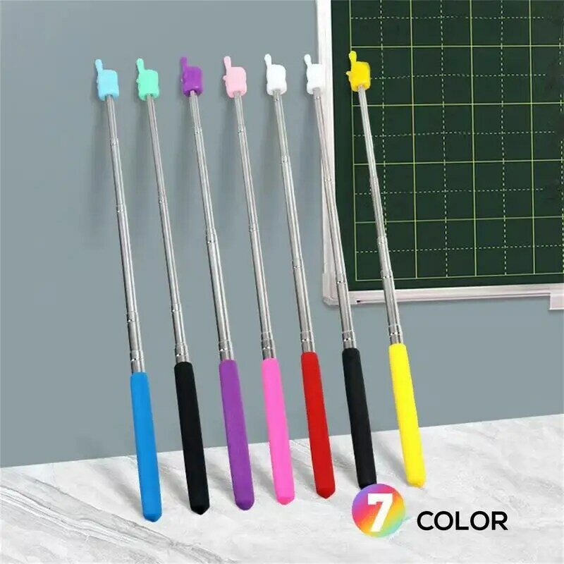 Teacher Pointer Stick Hand Pointer Telescoping Pointer Retractable Finger Pointer Stick Pointers For Classroom Reading Pointers