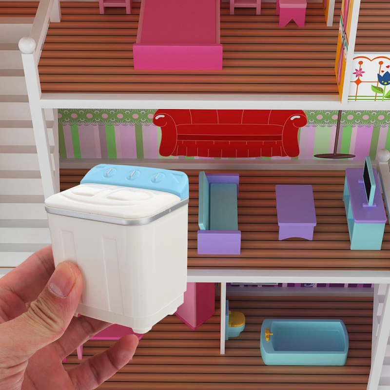 Pratico elettrodomestico giocattolo educativo per bambini Mini lavatrice