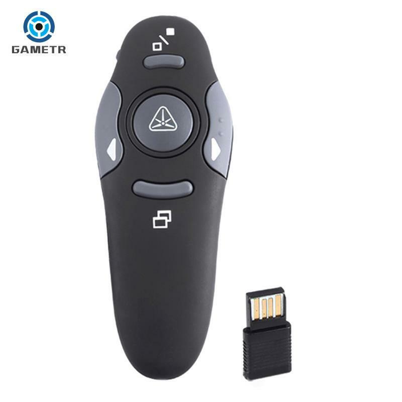 لاسلكي USB باور بوينت عرض مقدم ، باور بوينت الوجه القلم ، مؤشر التحكم عن بعد ، الضوء الأحمر ، مقدم للمعلم ، 2.4GHz