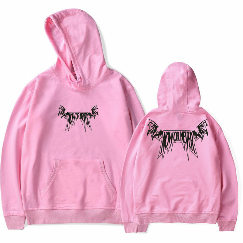 Inverno Casual Graphic Hoodies, Xplr Colby Now NunCA Merch, Streetwear Logo Pullovers
